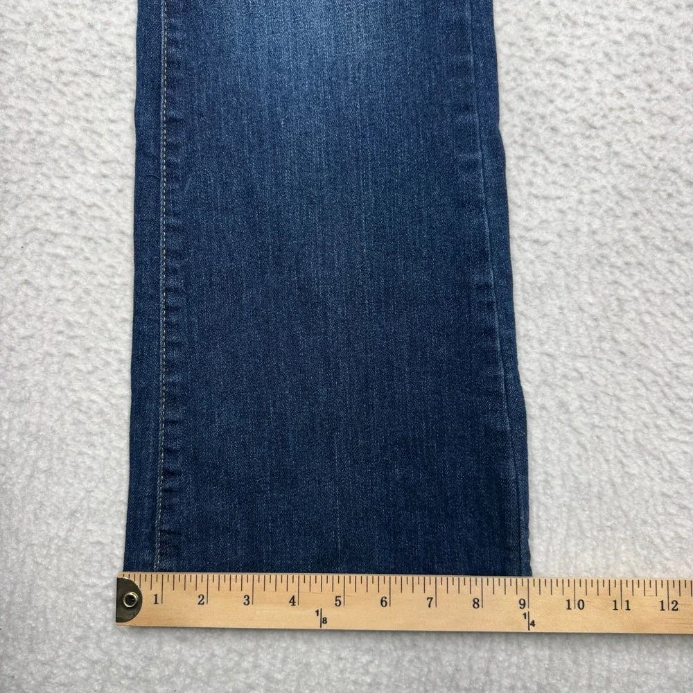 Signature‎ by Levi Strauss Mid Rise Bootcut Jeans Dark Wash Women's 16S 36x27